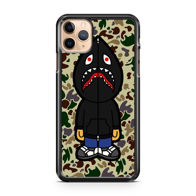 Bape Camo Shark Black 3D Case Phone Cases