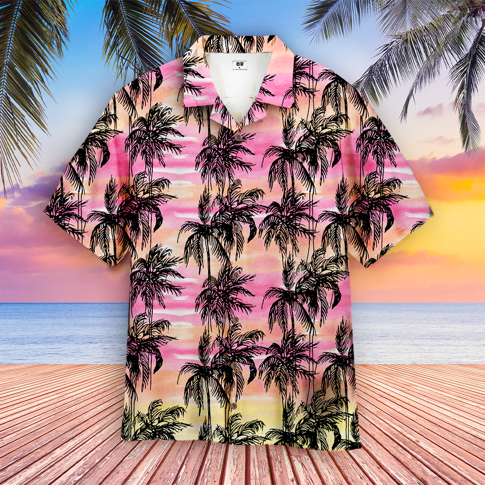 Tropical Vintage Palm Tree Hawaii Shirt For Men Women Ha102407