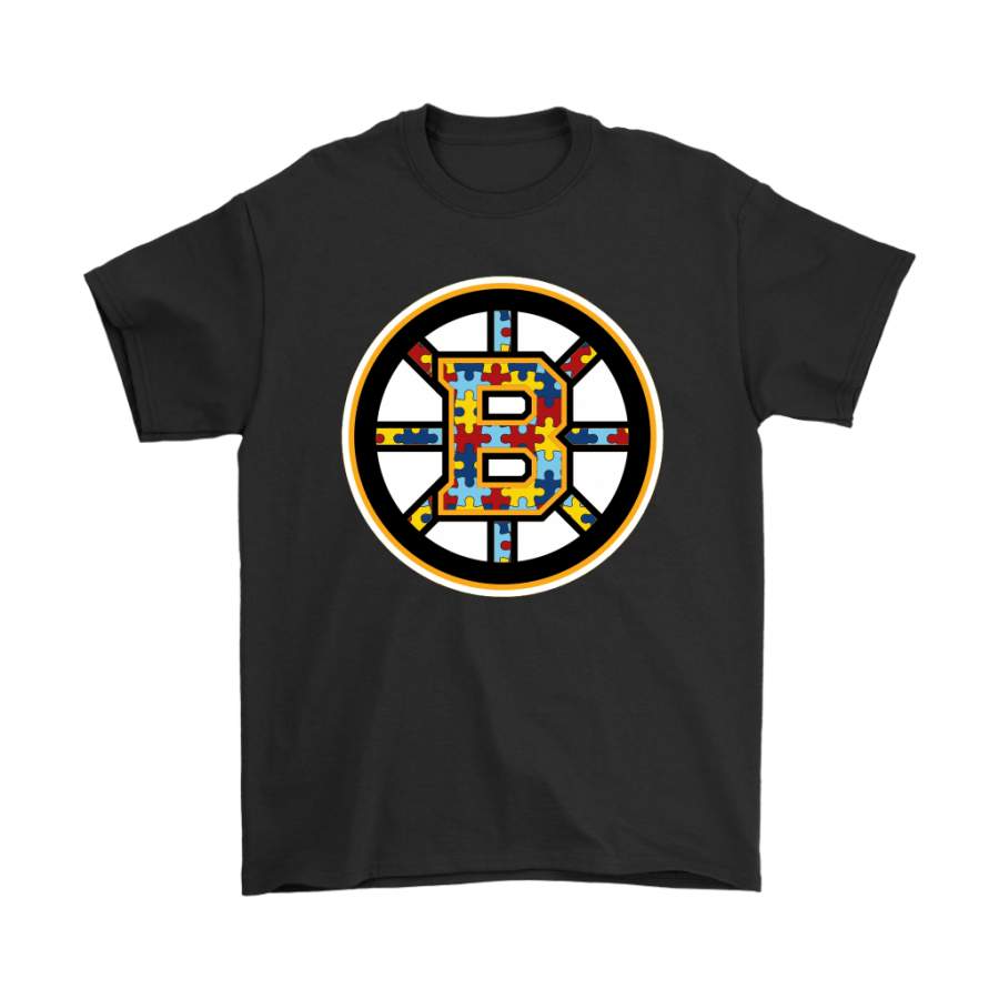 Ice Hockey Boston Bruins Autism Awareness Shirts