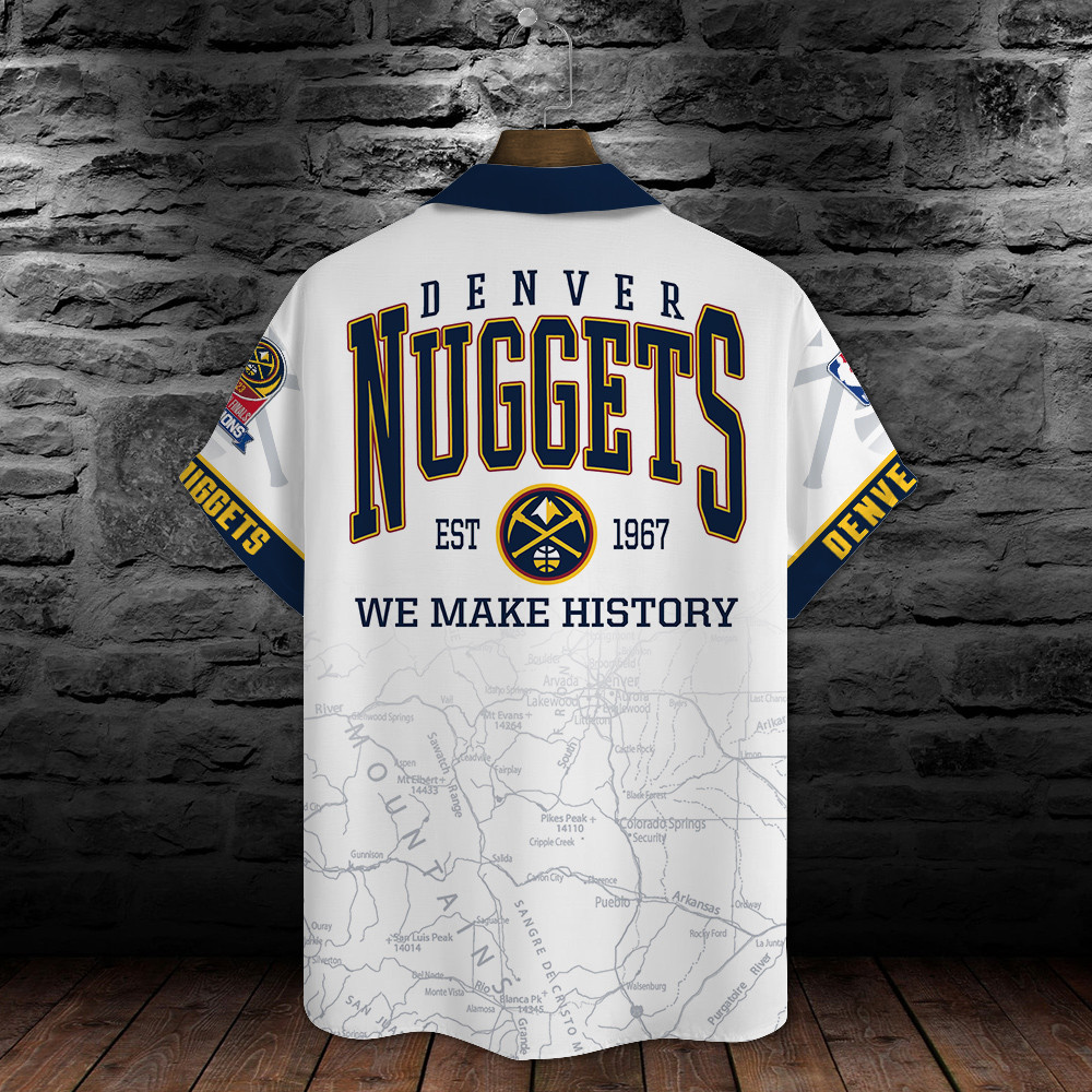Denver Nuggets 1St Champions 3D Print Hawaiian Shirt