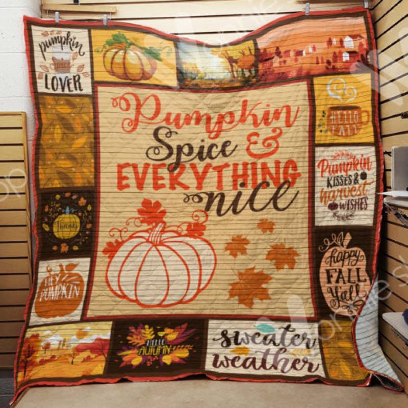 Pumpkin Fall Blanket AU1901 87O35