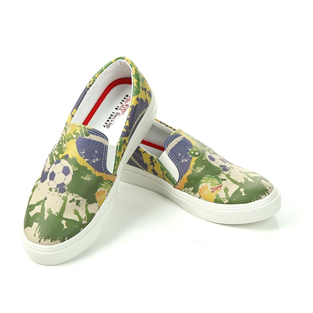 Brasil Slip On Sneakers Shoes Vn4012