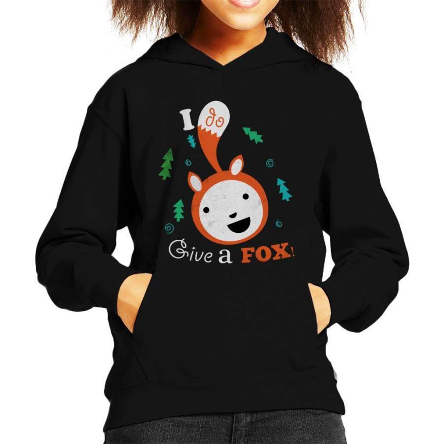 I Do Give A Fox Kid’s Hooded Sweatshirt