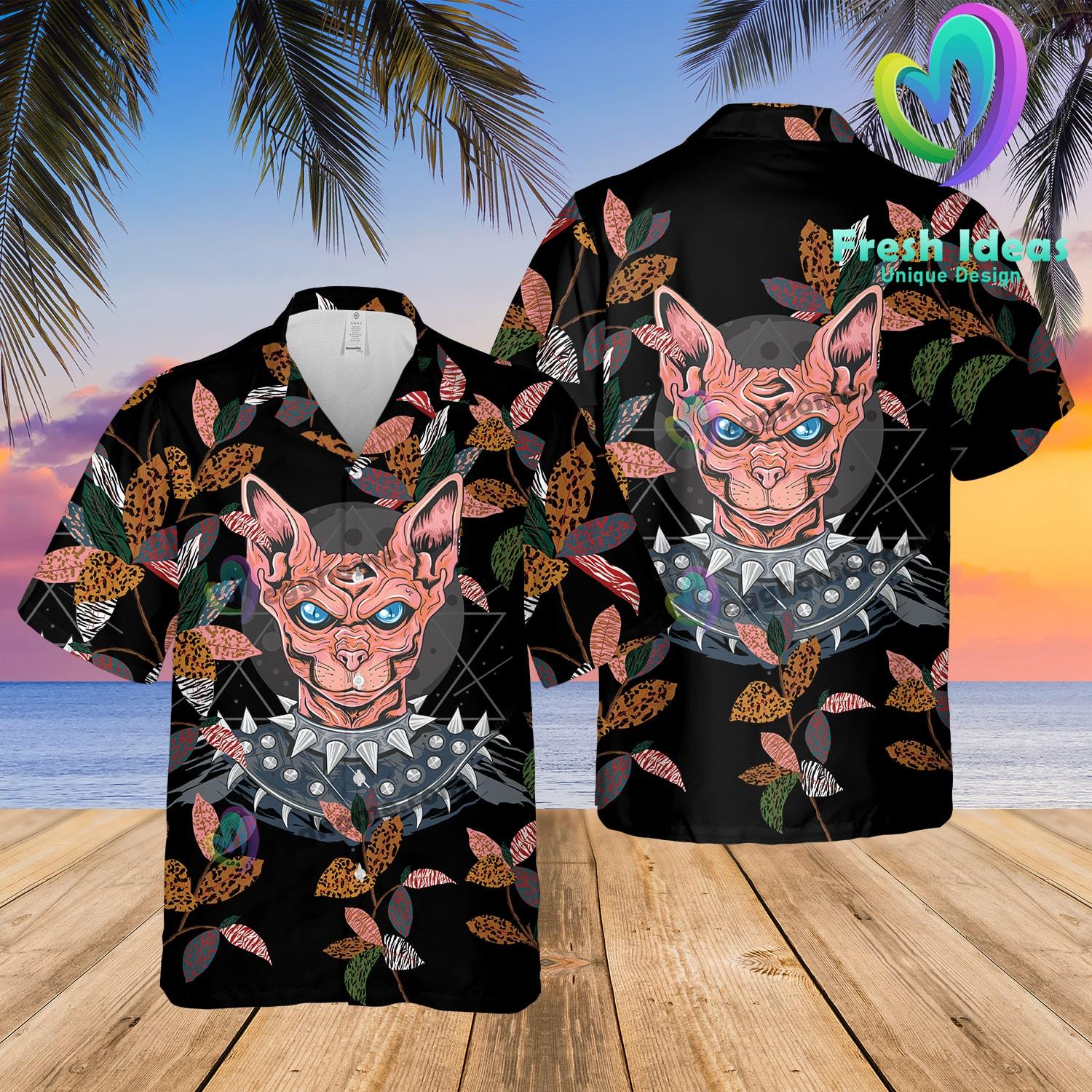 Best Cat Lovers Ever Summer Hawaii Beach Shirt Ha107403