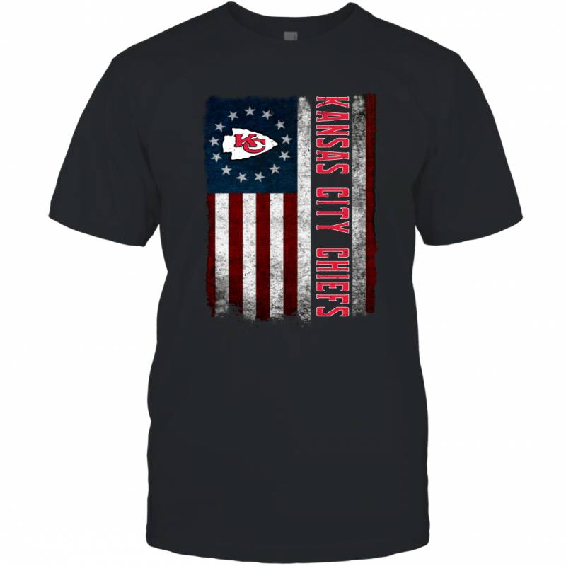 Kansas City Chiefs Betsy Ross Flag T-Shirt