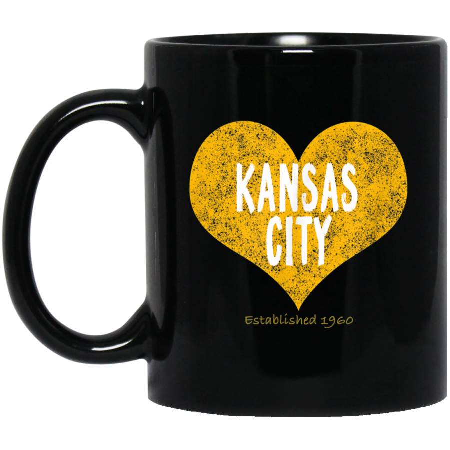 KC Kansas City Football Vintage Style Mug