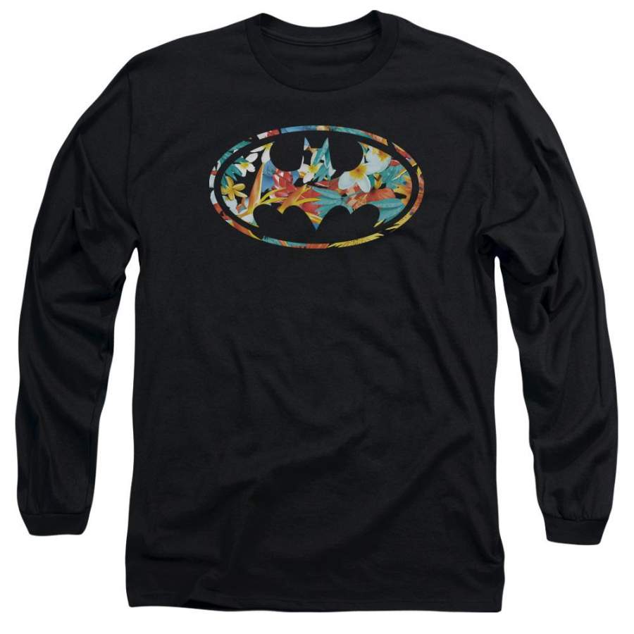 Batman – Hawaiian Bat Long Sleeve Adult 18/1