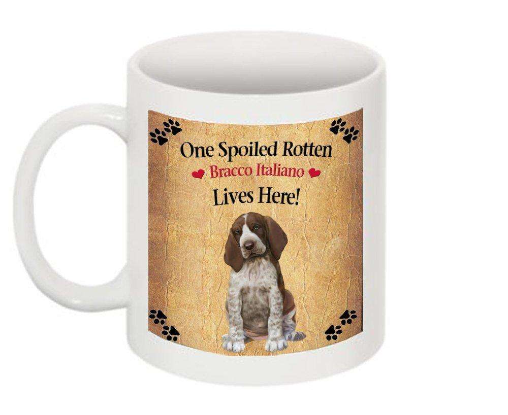 Bracco Italiano Puppy Spoiled Rotten Dog Mug