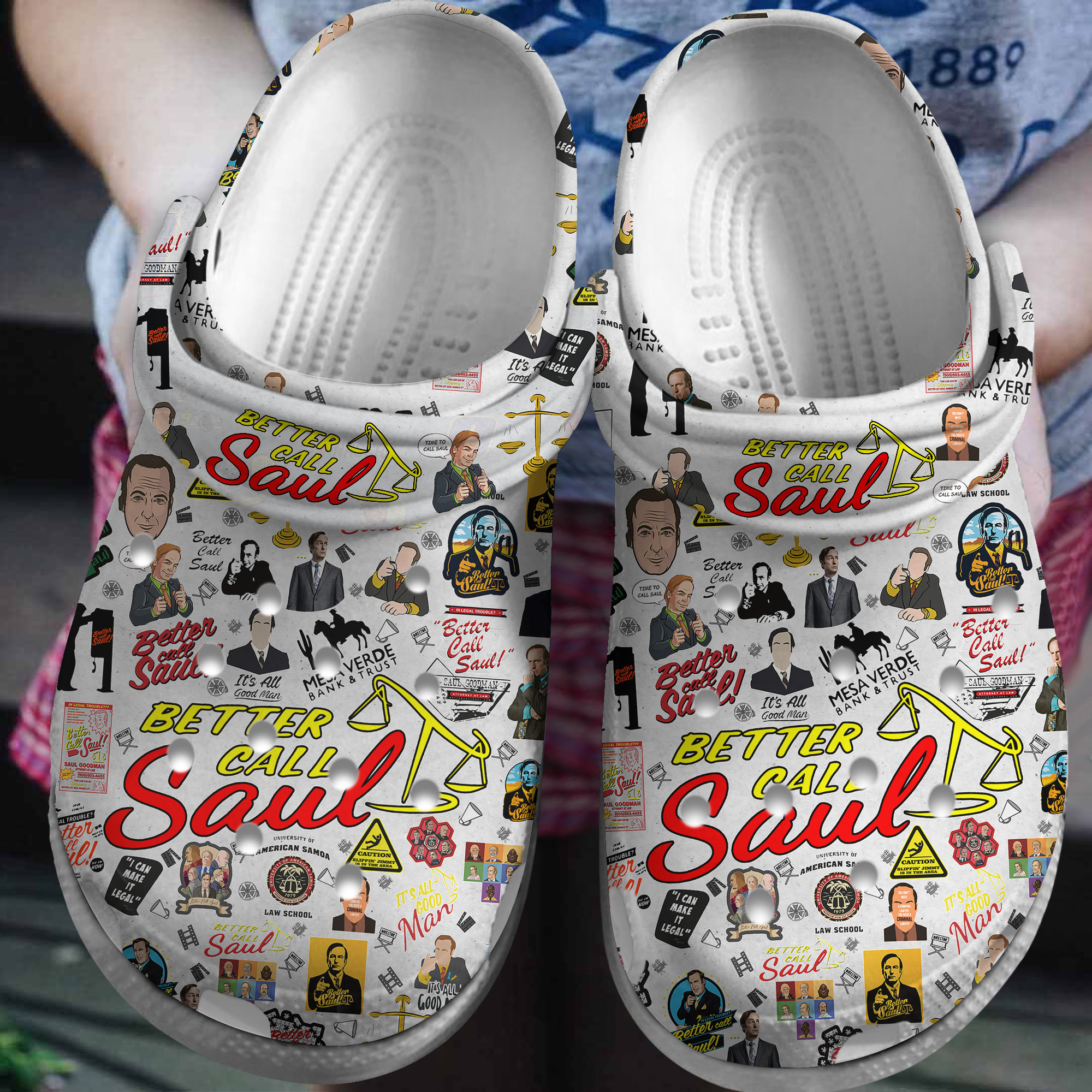 Better Call Saul TV Series Crocs Crocband Clogs Shoes Comfortable For Men Women and Kids