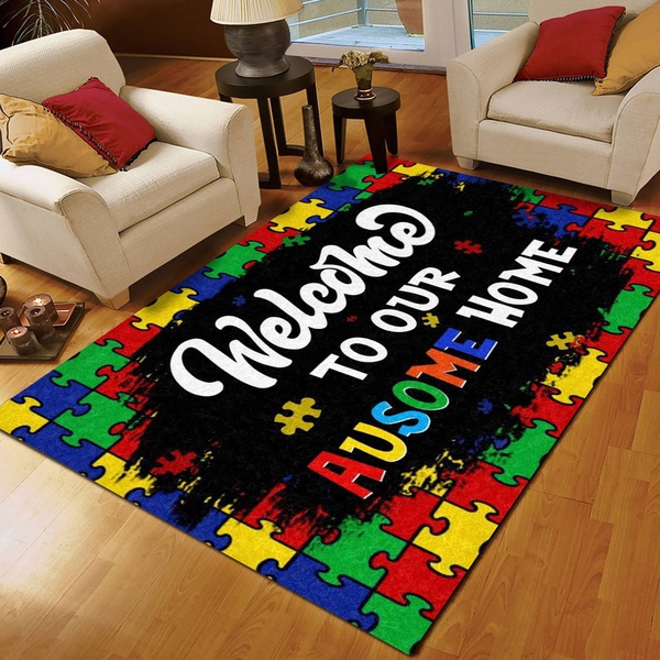 Autism Awareness Rug 6