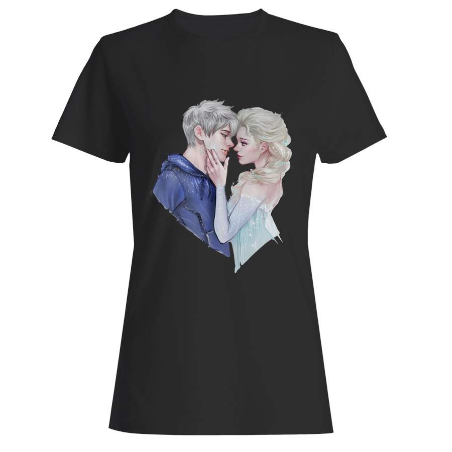 Jack And Elsa Frozen Woman’s T-Shirt