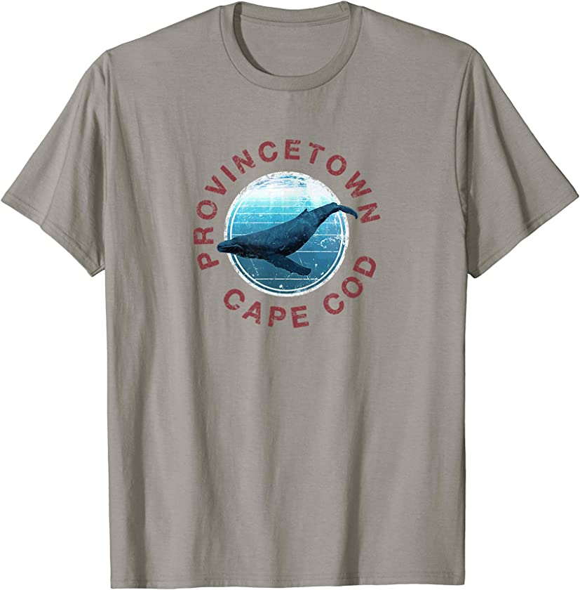 Provincetown Whale Watch Cape Cod Vintage T-Shirt