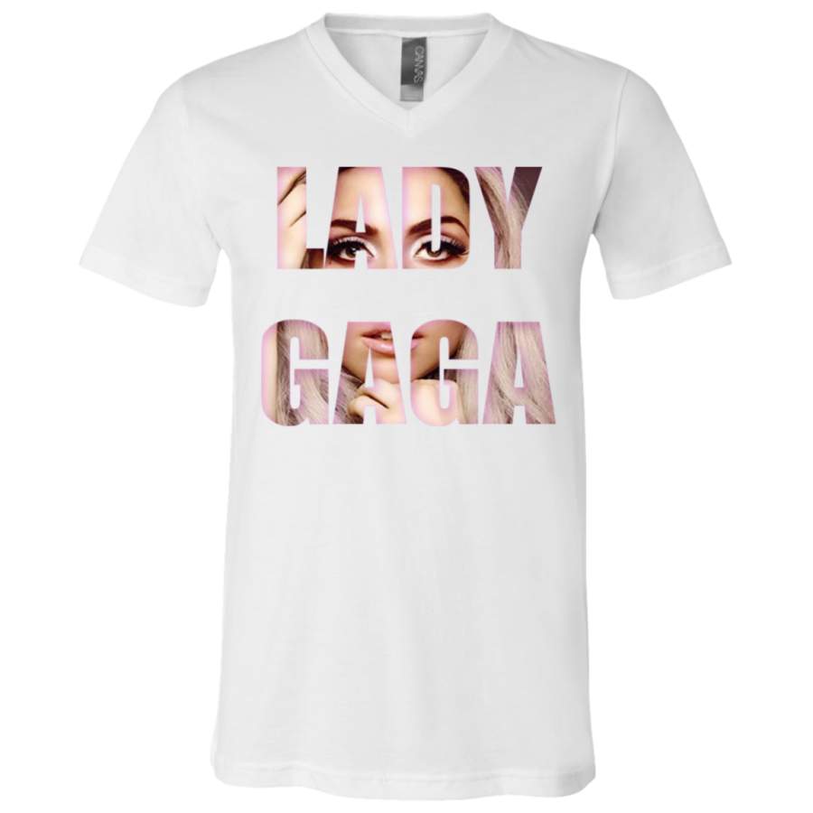 Women’s Lady Gaga love V-Neck T-Shirt