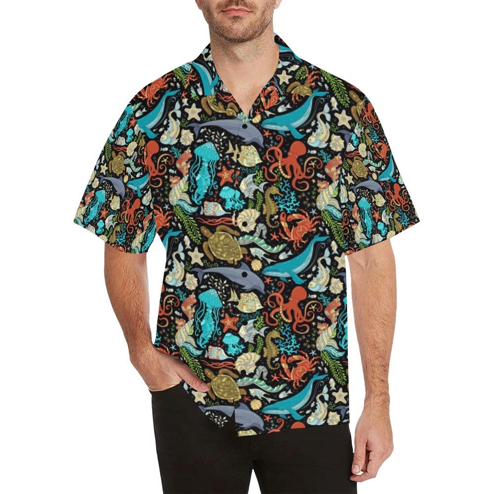 Underwater Animal Print Design Lks301 Hawaiian Shirt