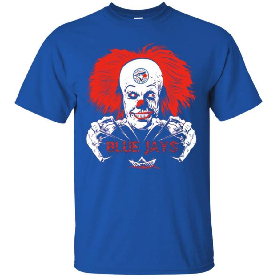 IT Horror Movies Toronto Blue Jays T Shirts