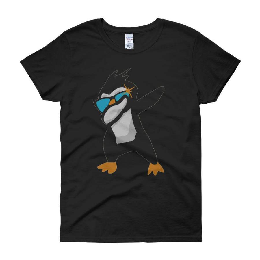 Rainbow Penguin Penguin Party Outfit Dabbing Penguin Women’S T Shirt