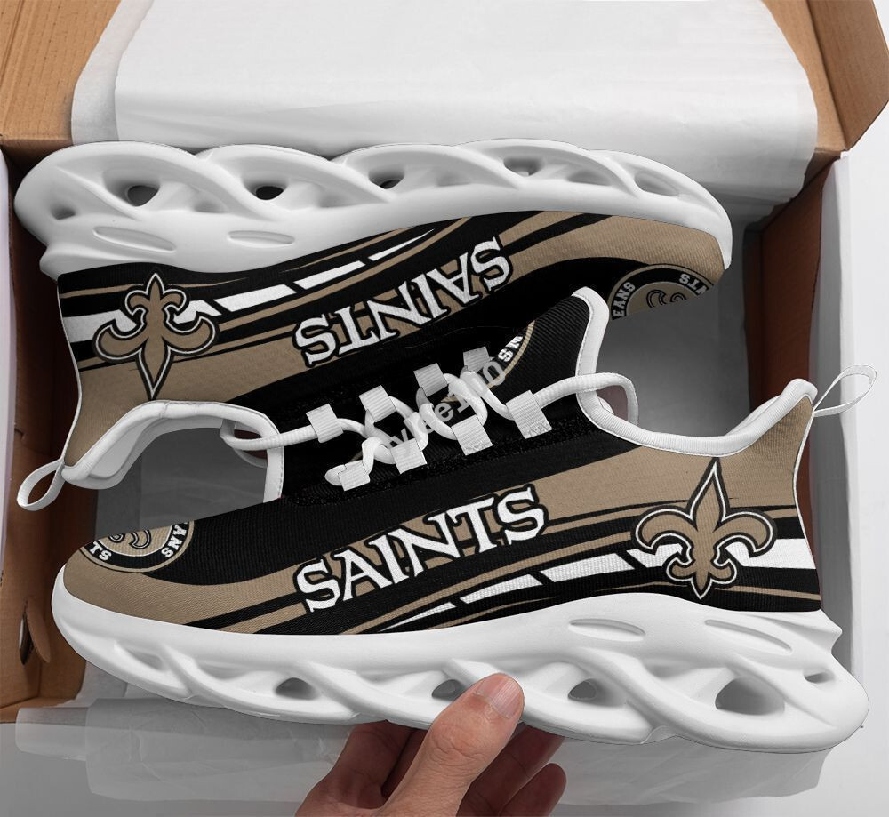 New Orleans Saints Max Soul Sneakers, Sports Shoes, Shoes For Men And Women Wh08