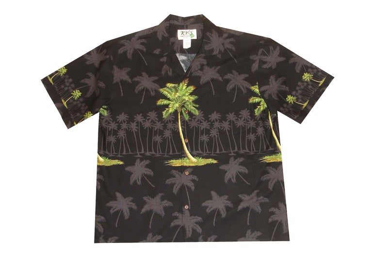 Palm Tree Brown Best Design Hawaii Shirt Ha40508