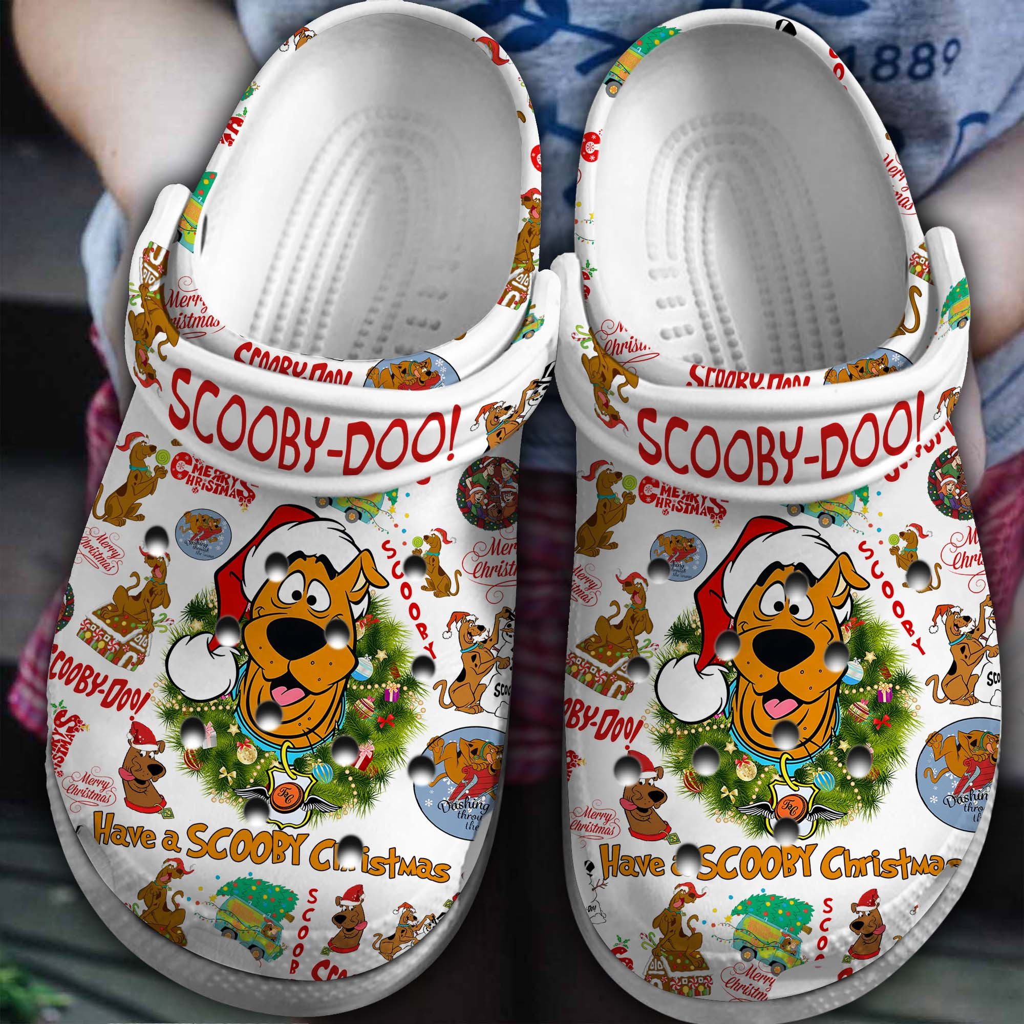 Scooby Doo Movie Crocss Clogs For Men Women And Kid Bm1411-2040-1