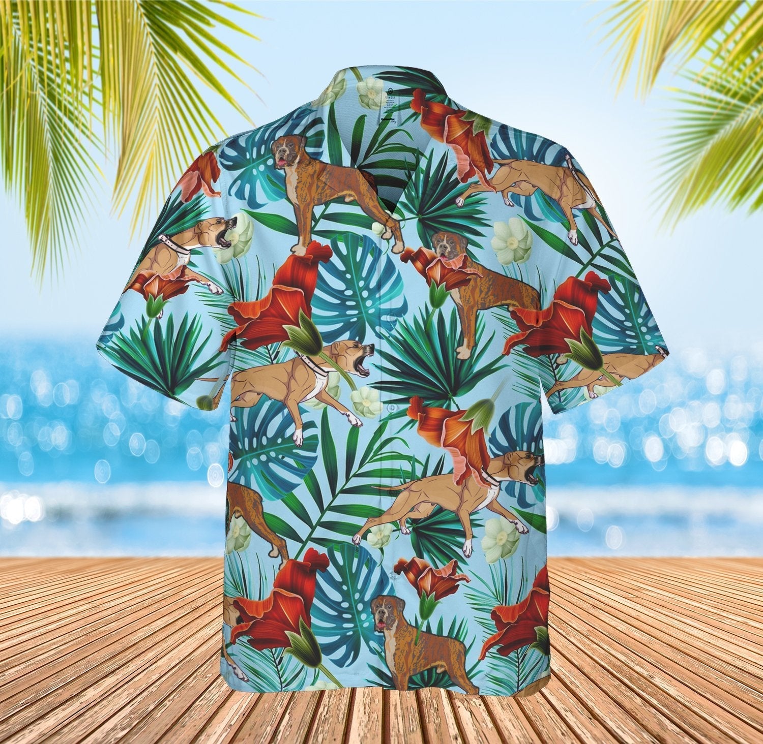 Boxer Hawaii Shirt For Men Women Adult Ha25327