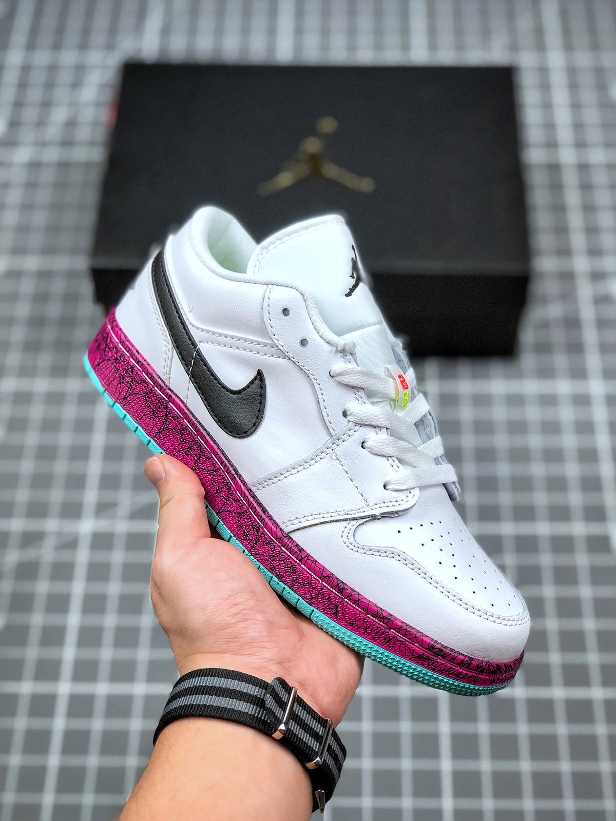 JD 1 Low Multi-Color Midsoles White CV9548-100 5341917