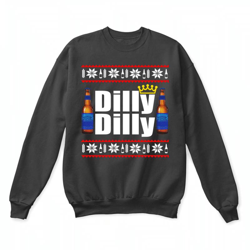 Bud Light: Dilly Dilly! Beer For The King Ugly Christmas Sweater