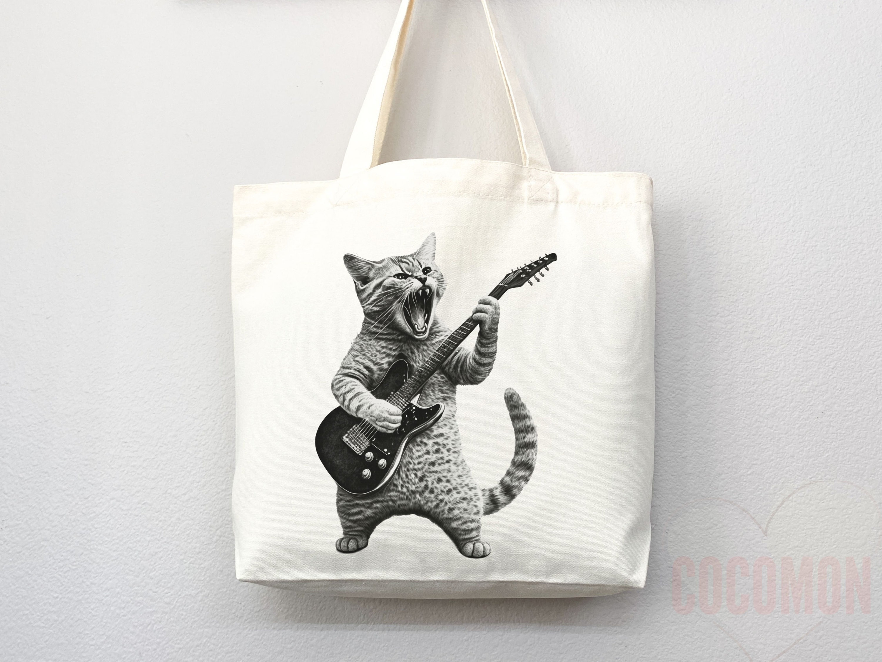 Cat Lover Bag Cat Mom Gift for Cat Lover Tote Shopper Cat Bag Cute Tote Bag Canvas Cat Person Gift Aesthetic Tote Reusable Bag Cat Tote Bag