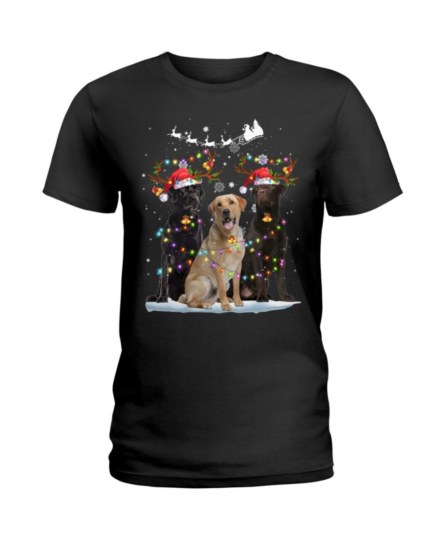 Labrador Christmas Fb Ladies T-Shirt