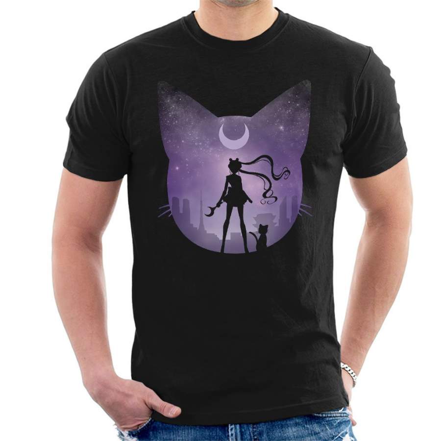 Sailor Moon Artemis Guardian Men’s T-Shirt