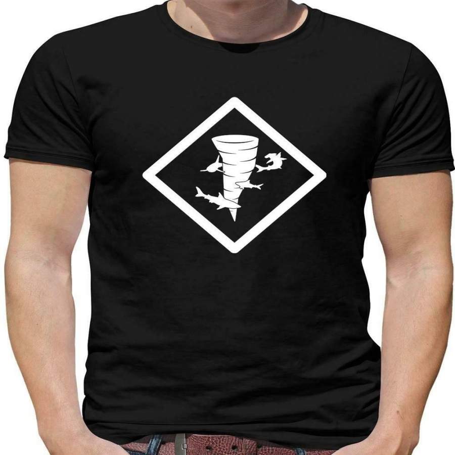 Shark Tornado Mens T-Shirt Film Sharknado Movie Funny