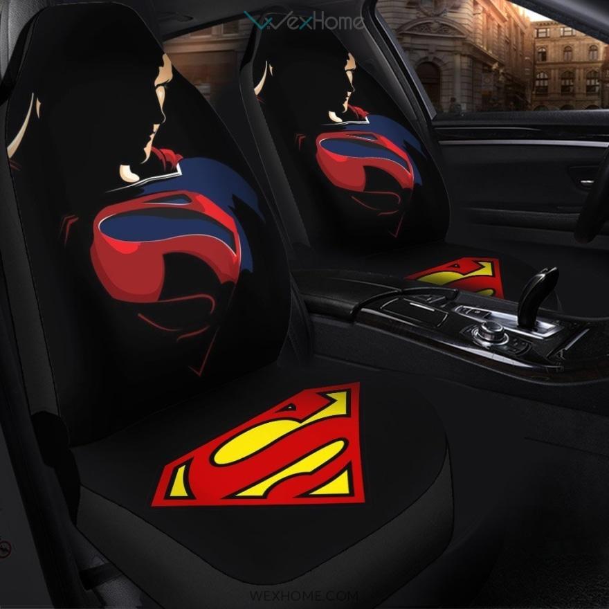 Superman Sad Car Seat Covers