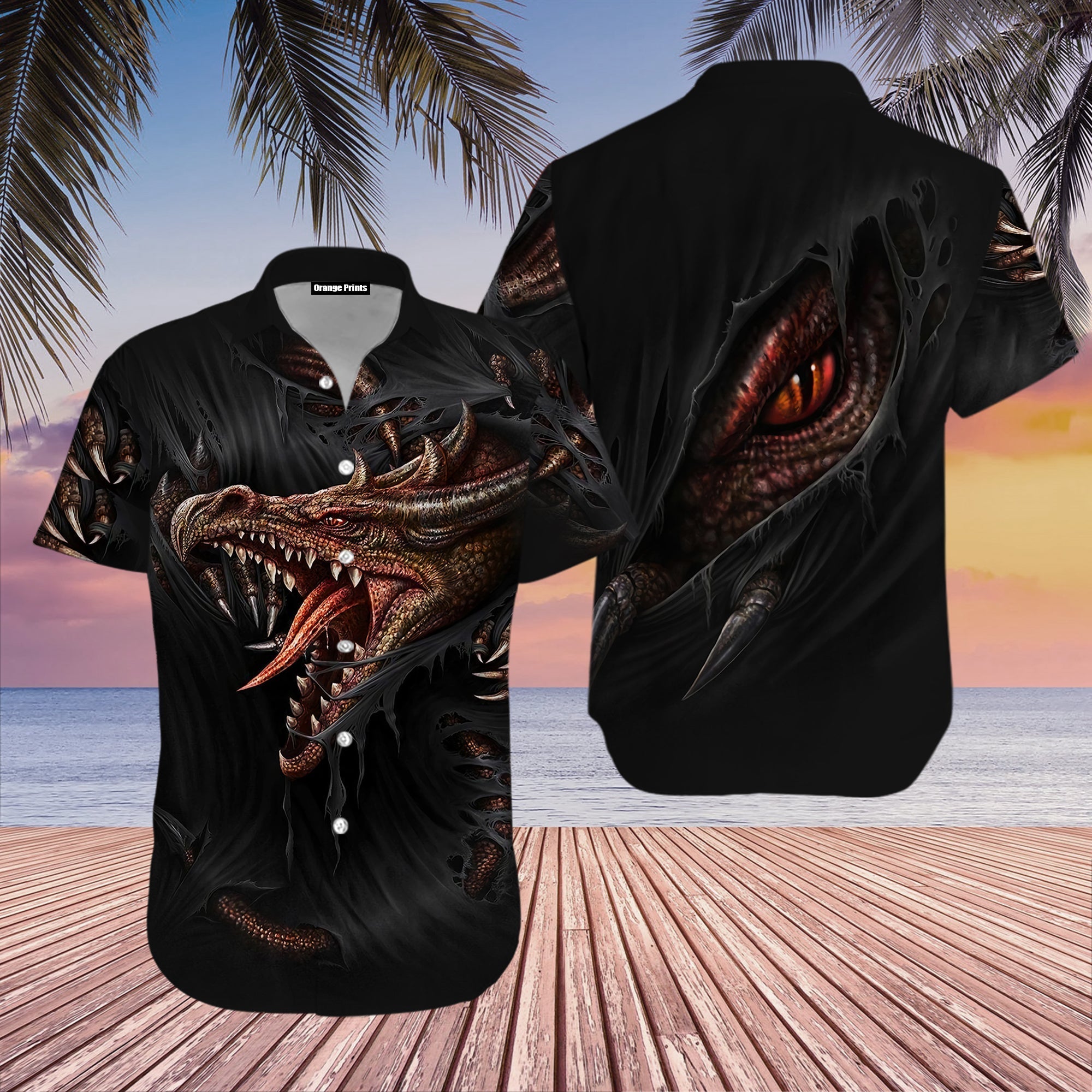 Tattoo And Dungeon Dragon Hawaii Shirts For Men Women Ha16204