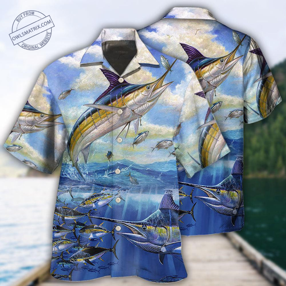 Fishing Ocean Blue Sky Hawaii Shirt Ha22156