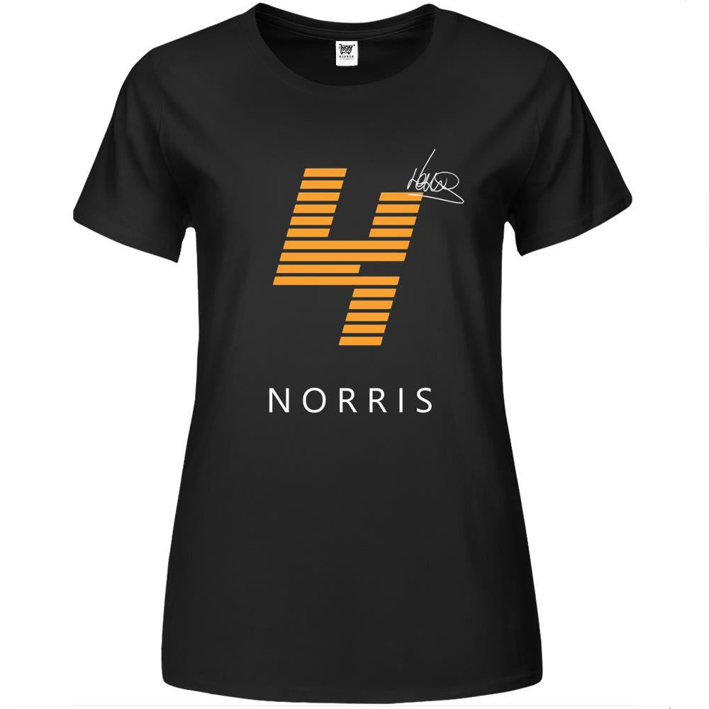 F1 Lando Norris Shirt Design Premium Womens T Shirts