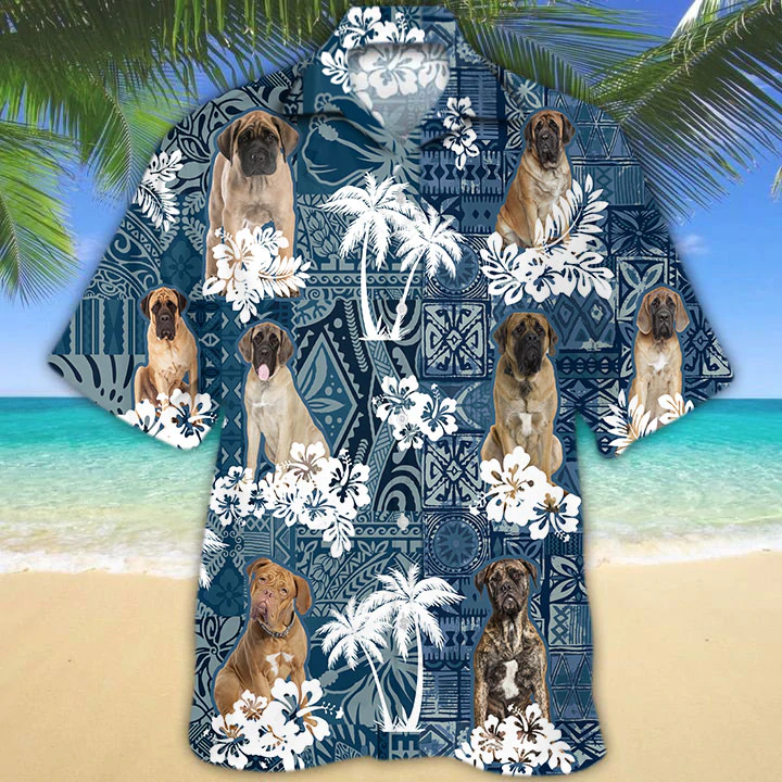 English Mastiff Hawaii Shirt Ha37718