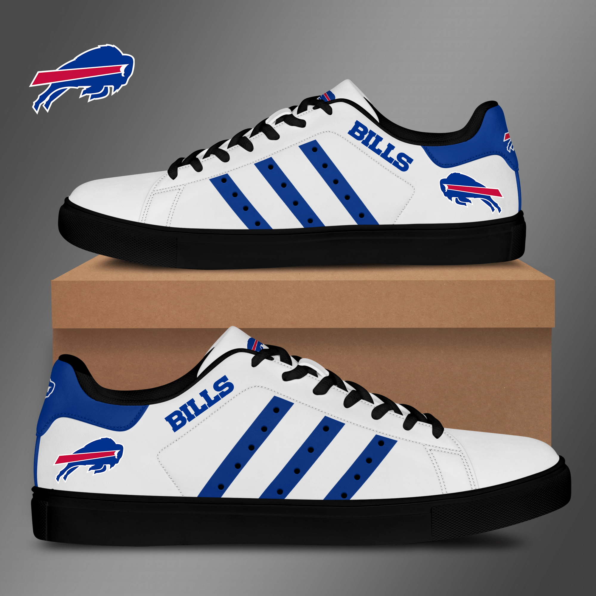 Buffalo Bills Low Top Shoes V1