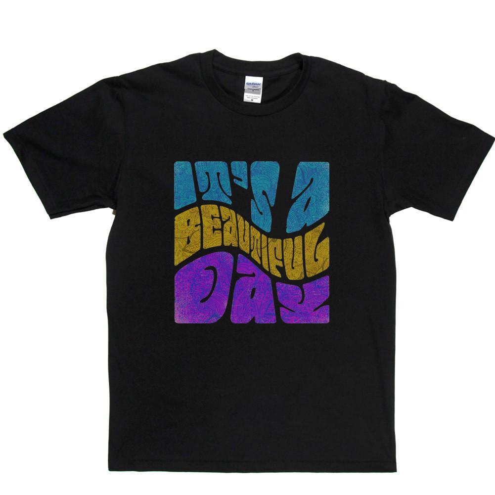 It’s a Beautiful Day Retro T Shirt