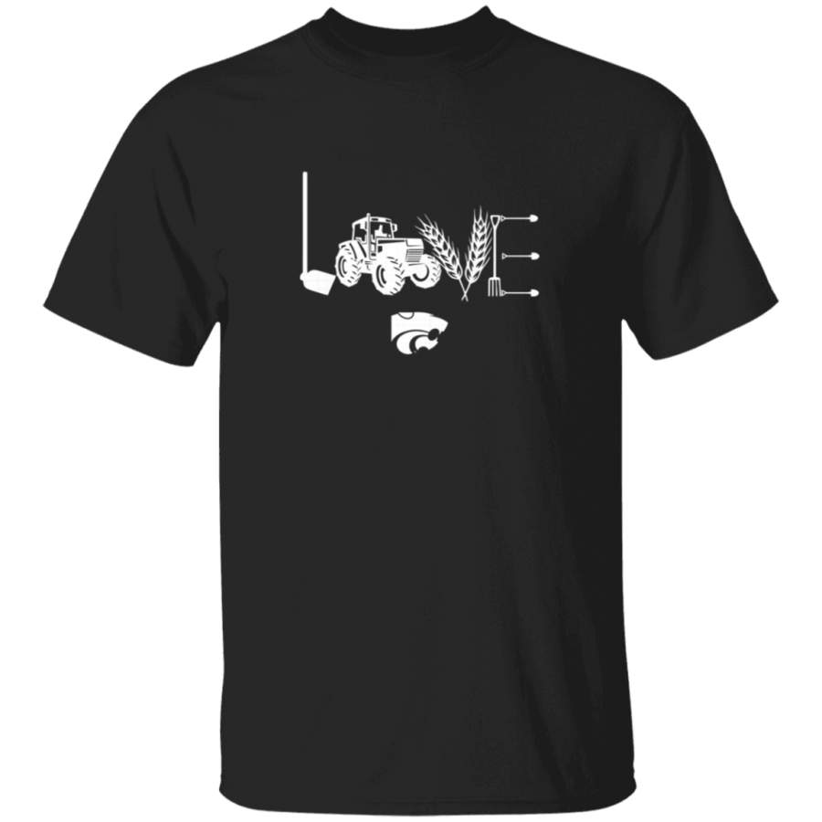 Kansas State Wildcats Farmer  Love Football TShirt