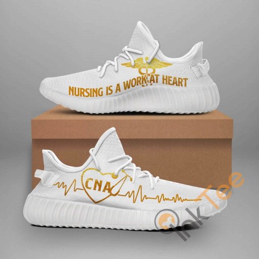 Canadian Nurses Association Custom Shoes Personalized Name Yeezy Sneakers