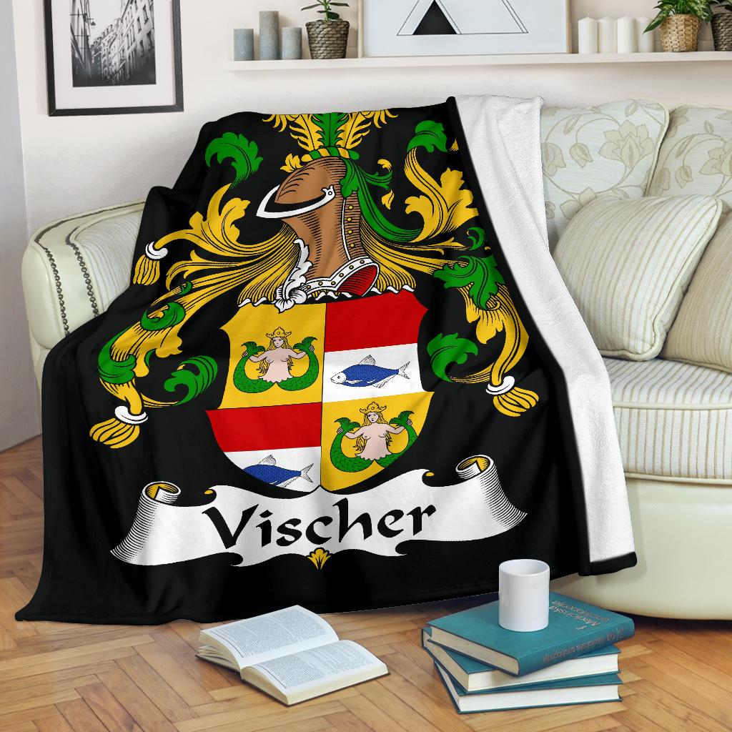 Vischer Germany Blanket – German Family Crest A7