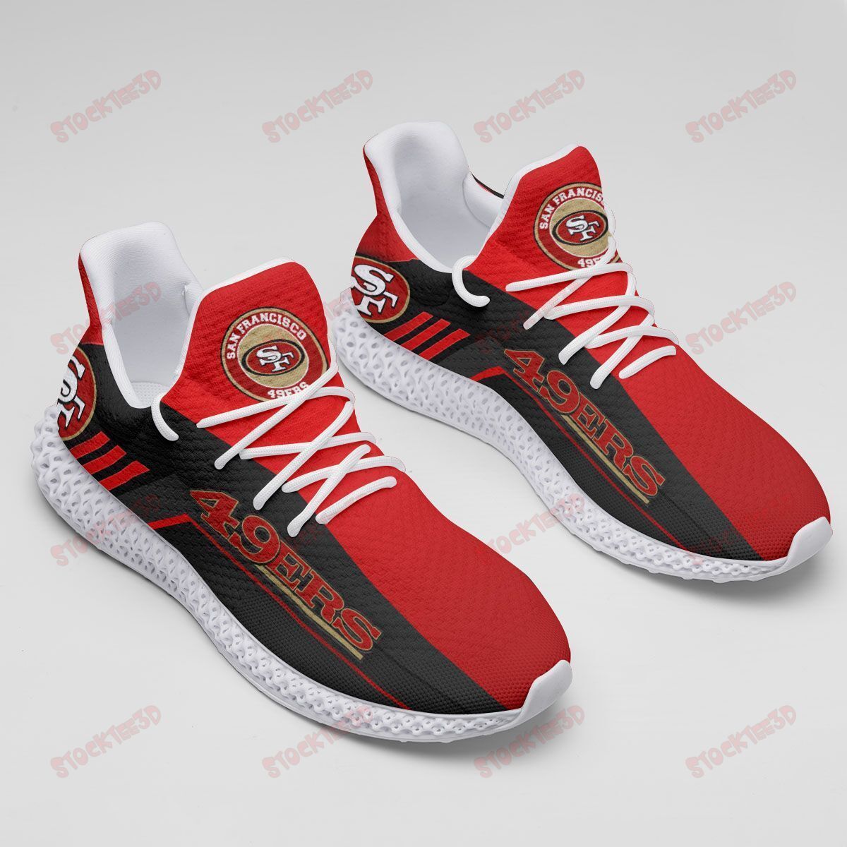 San Francisco 49Ers 4D Future Sneakers 26