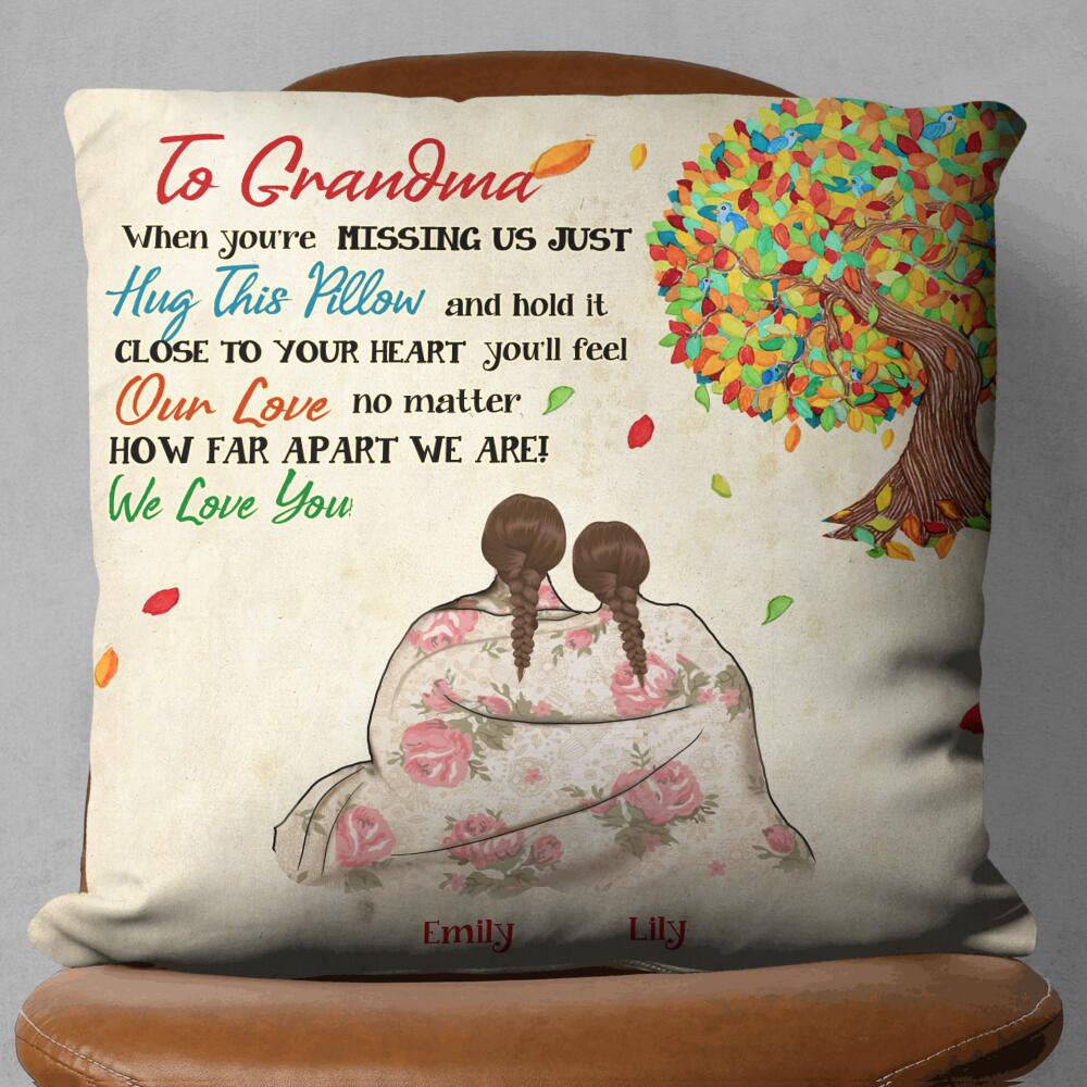 Letter To Loved One Mother’S Day Custom Title, Name & Hairstyle Personalized Pillow Gift For Mother Grandma