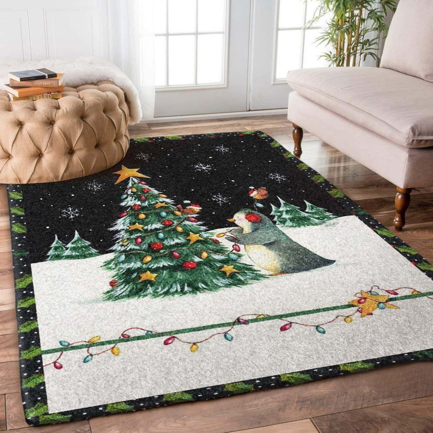 Penguin Christmas BL1210083R Rug