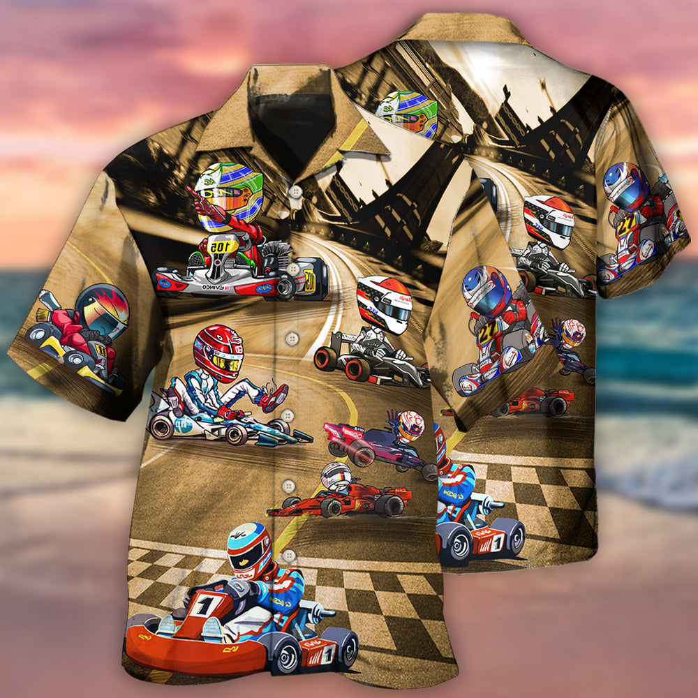 Go Kart Racing Cool Style Hawaii Shirt Ha75639