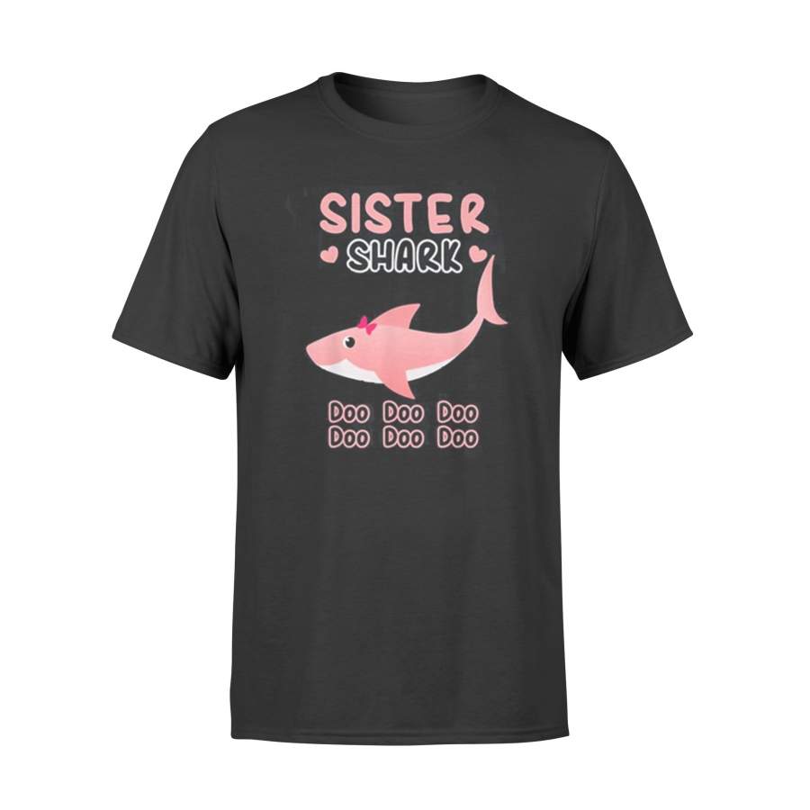 Sister Shark Doo Doo Doo Matching Family Pajamas T-Shirt