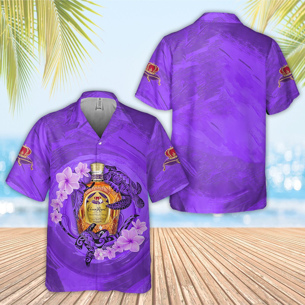 Crown Royal Turtles Hawaii Shirt Ha39299