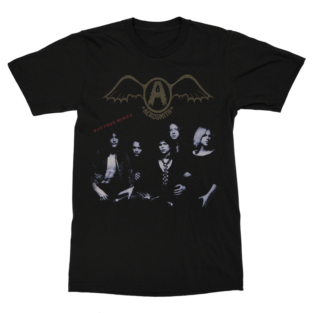 Aerosmith Merch Get Your Wings T-Shirt