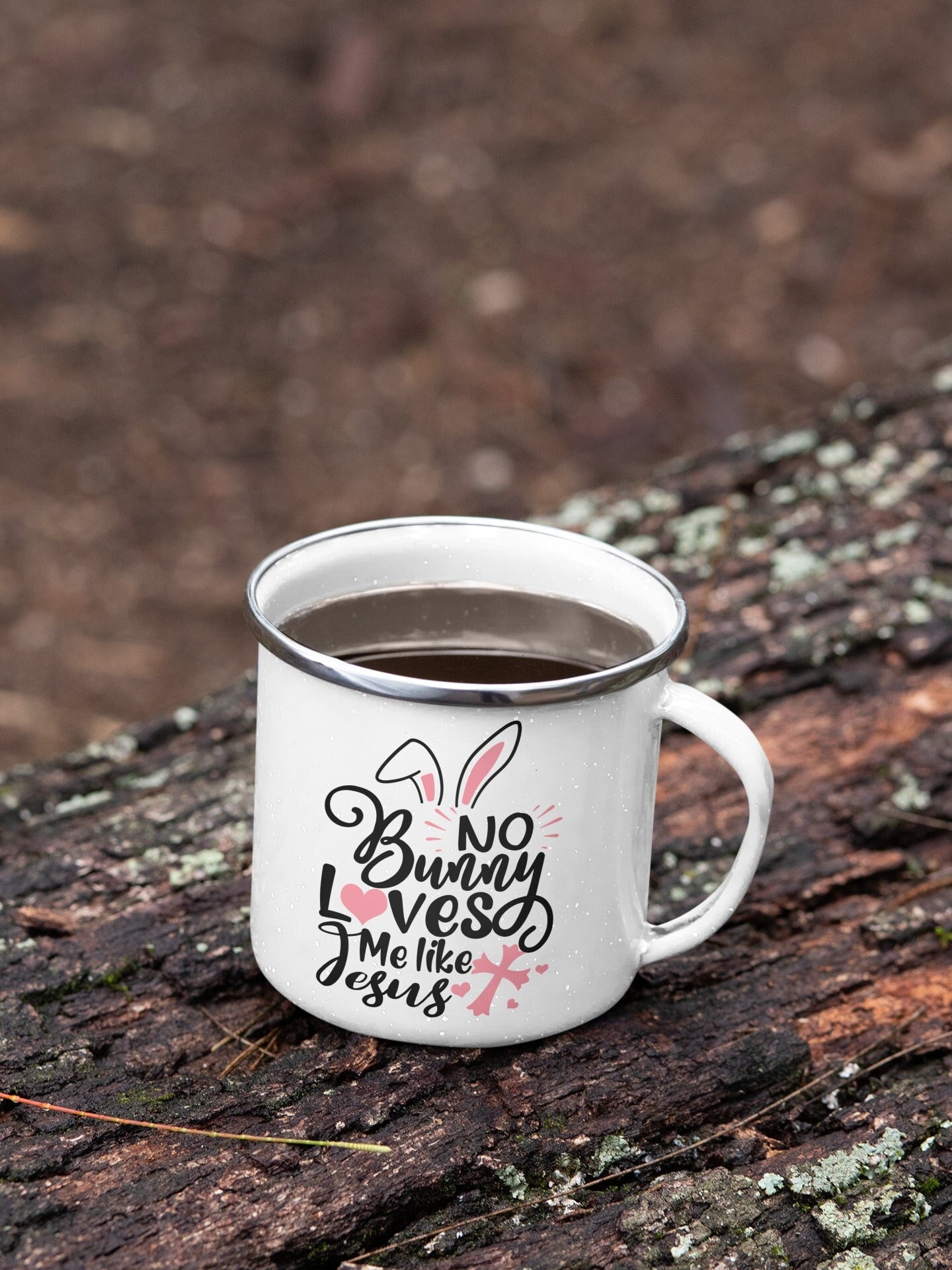 Christian Religious Easter Coffee Mug, Christian Gifts Happy Easter Day, Gift For Easter Day, No Bunny Loves Me Like Jesus, He is Risen