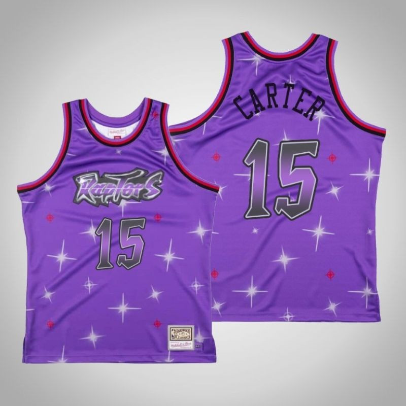 Toronto Raptors Vince Carter #15 NBA 2020 Star Brandedition Purple Jersey