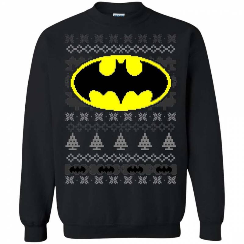 Batman Emblem Ugly Christmas Sweater